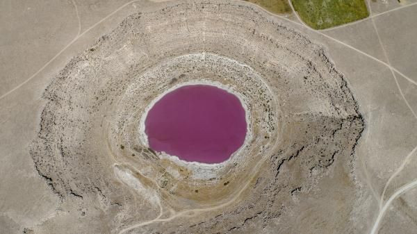 Her yıl pembe oluyordu! Konya'daki gölün son halini görenler şaştı kaldı sebebi ise... - Resim: 1