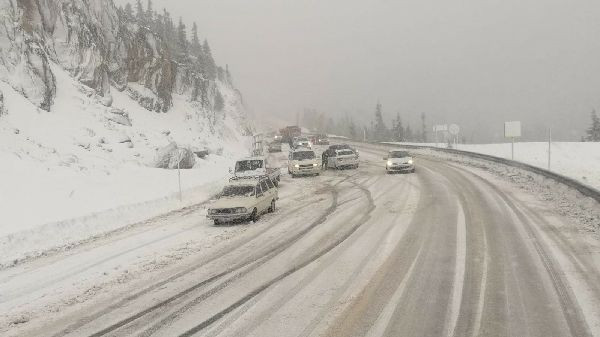 Antalya'ya nisan ayında kar yağdı - Resim: 3