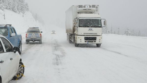 Antalya'ya nisan ayında kar yağdı - Resim: 4