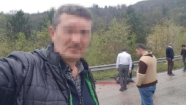 Karabük'teki trafik kazası 1 can aldı meraklı sürücü selfie yaptı - Resim: 0