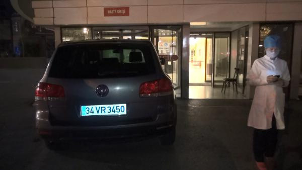 Koronavirüs tartışması! Aracıyla hastaneye girmeye çalıştı - Resim: 1