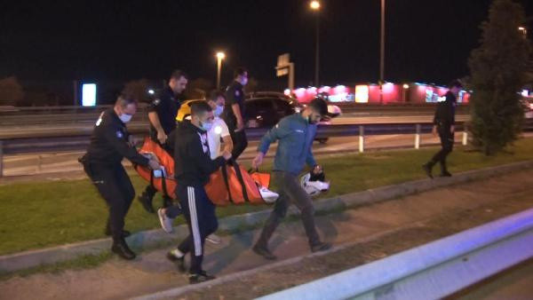 D-100 Karayolu'nda baygın halde bulunan kadın hastaneye kaldırıldı - Resim: 0