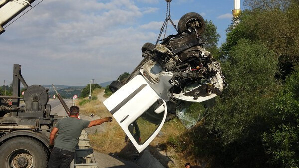 Samsun'da feci kaza! 60 metre sürüklenip ters döndü: Ölüler ve yaralılar var - Resim: 0