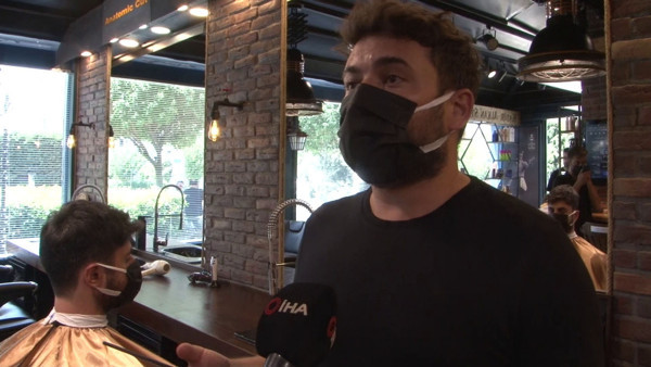 Böyle berber görülmedi! İstanbul'da müşteriler şaştı kaldı: Eşi ağlamaya başladı - Resim: 1