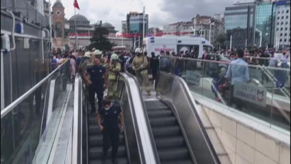 Taksim Metro İstasyonu'nda bir kişi intihara kalkıştı! Metro İstanbul: İstasyon kapatıldı - Resim: 1