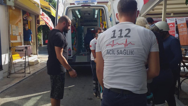 Muğla'da yemek yerken bir anda kanlar içinde kaldı - Resim: 0