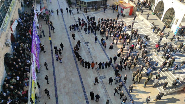 HDP lideri Mithat Sancar'a Şanlıurfa'da miting şoku! Erken acil seçim çağrısı yaptı - Resim: 0