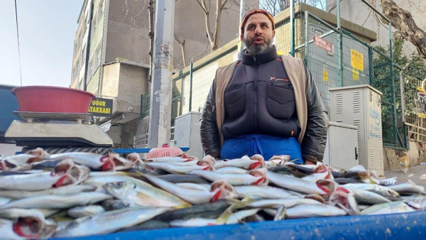 Tekirdağ'da müşteri çekme yarışı yeri göğü inletiyor! Balık fiyatları yüzleri güldürdü - Resim: 0