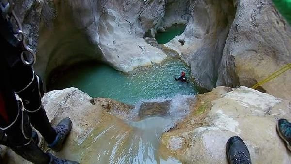 Mersin'deki Uçansu Şelalesi'nin dip noktası görüntülendi - Resim: 2