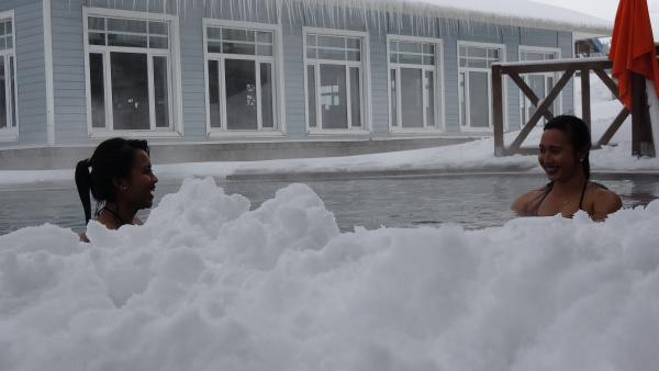 Eksi 10 derece soğukta sıradışı tatil! - Resim: 3