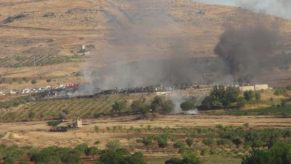 Kilis'te askeri alanda son dakika patlama ilk görüntüler - Resim: 2