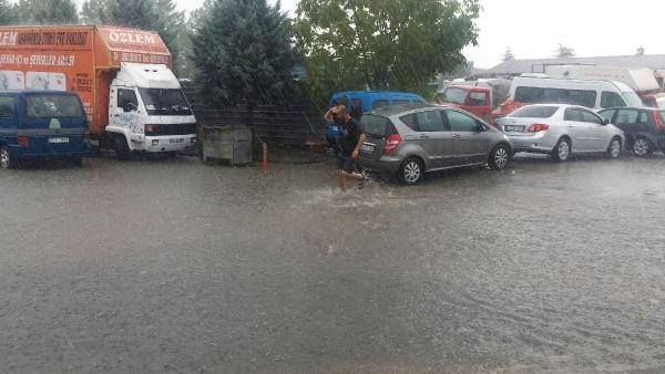 Bu kez İstanbul değil alt geçitler doldu ağaçlar devrildi - Resim: 1