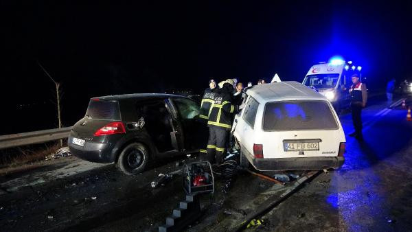 Ölüm yolunda yine kaza daha: Kurtulan olmadı! - Resim: 1