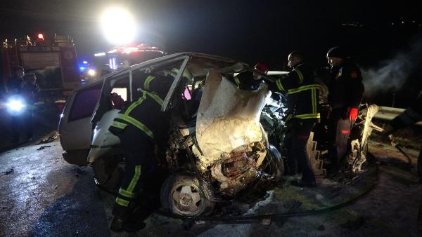 Ölüm yolunda yine kaza daha: Kurtulan olmadı! - Resim: 2