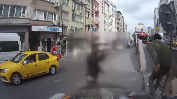 İstanbul'da inanılmaz görüntü! Çek çek belki izleyen olur... - Resim: 3