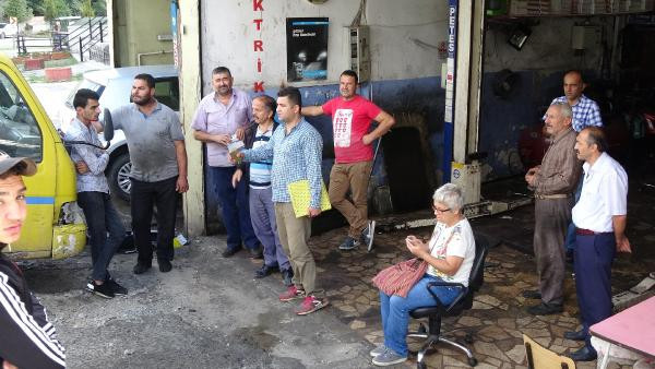 Kadının çığlıklarına koştu kapkaççıyı yakaladı! Kahraman tamirci... - Resim: 1