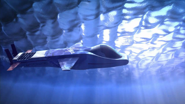 Dünyanın ilk denizaltı uçağı geliyor - Resim: 1