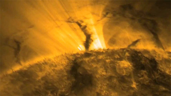 Güneş'te müthiş dans - Resim: 1