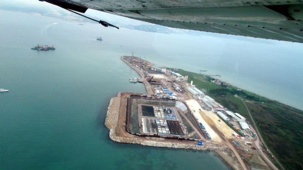 Erdoğan çılgın projeyi havadan denetledi - Resim: 1