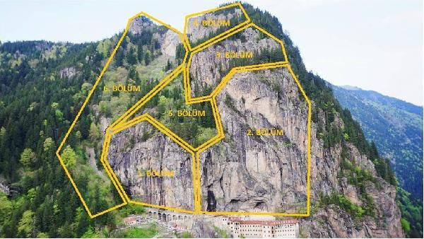 Sümela Manastırı'nda gizli bir geçit bulundu bakın nereye çıkıyor - Resim: 1