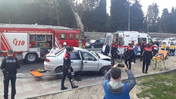 İstanbul'da can pazarı: Küçük kız arabadan uçtu! - Resim: 3