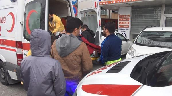 Ön tekeri kaldırdı! Arkadaşı düşünce... - Resim: 2