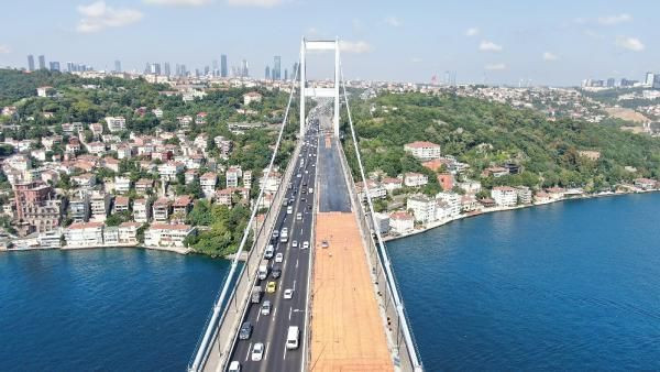 Fatih Sultan Mehmet köprüsünde çalışma ne zaman bitecek? Son durum havadan görüntülendi - Resim: 2