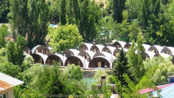 Türkiye'de bir ilk! Tunceli'de çadır kamp konseptli otel açıldı - Resim: 2
