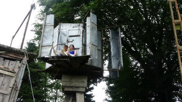 Sosyal medyada ünlendi! Rize'de rüzgarla dönen ev ilgi odağı oldu - Resim: 2