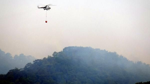 Muğla'nın Ortaca ilçesinde orman yangını! Söndürme çalışmaları devam ediyor - Resim: 4