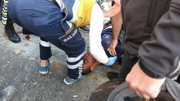 Beyoğlu'nda dehşet! Kendisine para vermeyen kadına inşaat demiri sapladı - Resim: 4