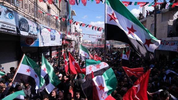 Suriye'de Mehmetçiğe destek mitingi - Resim: 2