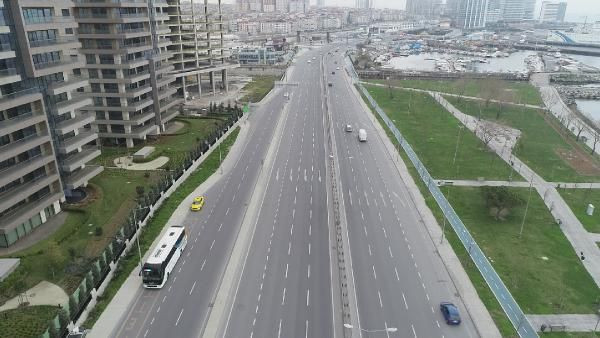 Haftanın ilk iş gününde İstanbul trafiğinde koronavirüs etkisi - Resim: 4
