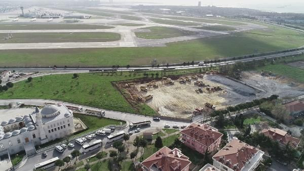 Atatürk Havalimanı'nda hastane çalışmaları başladı - Resim: 3