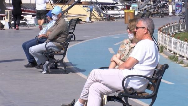 Yasaksız ilk pazar gününde Aşiyan sahiline koştular - Resim: 4