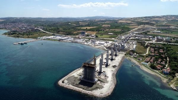 Çanakkale Köprüsü'nde tarihi gün ilk tabliye konuldu - Resim: 4