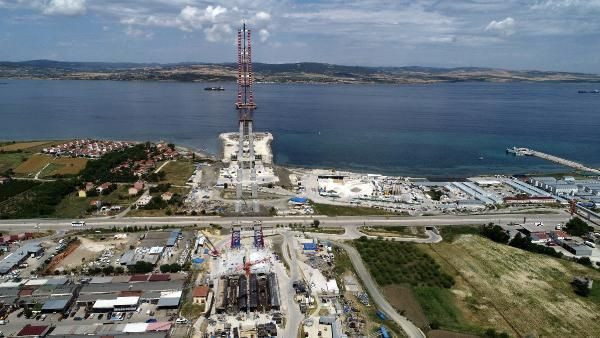 Çanakkale Köprüsü'nde tarihi gün ilk tabliye konuldu - Resim: 2