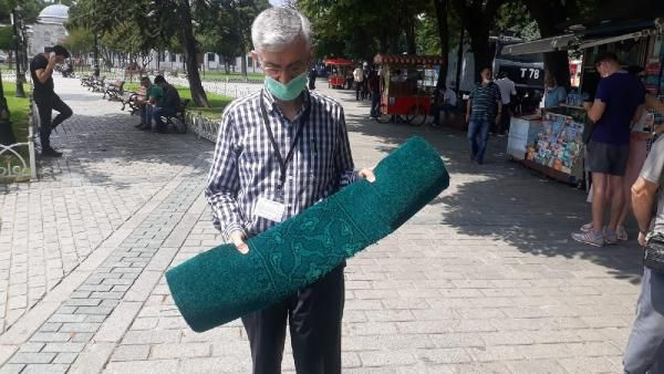Cumhurbaşkanı Erdoğan istemedi! İşte Ayasofya'nın halıları - Resim: 2