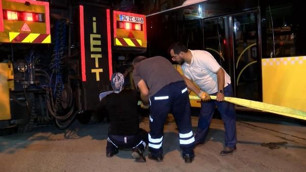 Sultangazi'de dehşet anları! İETT otobüsü ortadan ayrıldı - Resim: 4