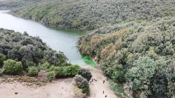 İstanbul'da tüyler ürperten görüntü Eyüpsultan Gölü'ne bunu yaptılar - Resim: 2