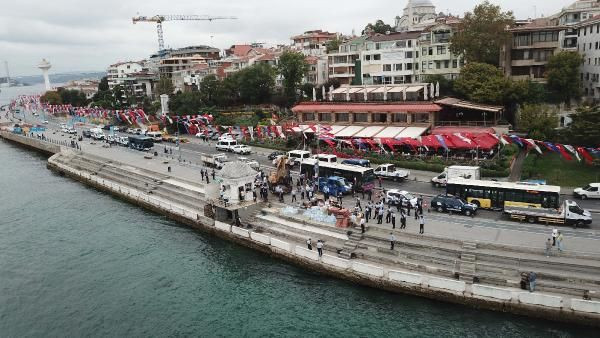 Yol kapatıldı çevik kuvvet geldi! Üsküdar Kız Kulesi'nin karşısındaki kafeler yıkıldı! - Resim: 3