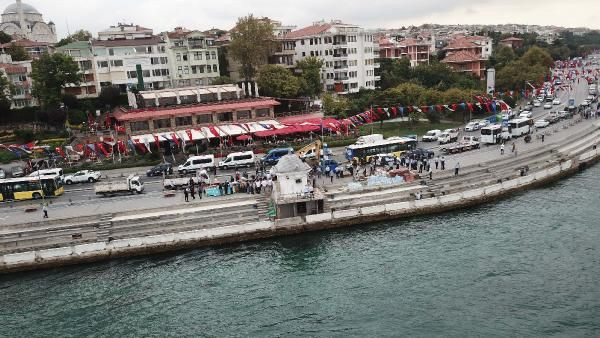 Yol kapatıldı çevik kuvvet geldi! Üsküdar Kız Kulesi'nin karşısındaki kafeler yıkıldı! - Resim: 4