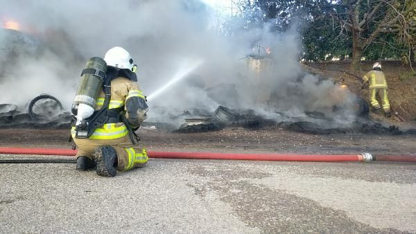 Alev alev yandı! Bursa'nın birçok noktasından görüldü - Resim: 2