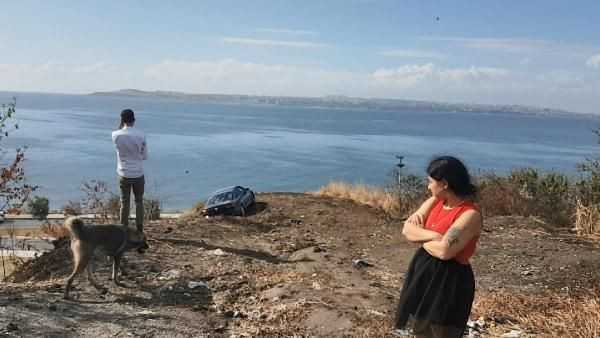 Aracı öylece bıraktılar! Beylikdüzü'nde sevgililerin manzara keyfi kabusa döndü - Resim: 1