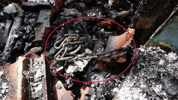 Bursa'da zincire vuralan çocuk yanmaktan son anda kurtuldu ailenin savunması inanılmaz - Resim: 2