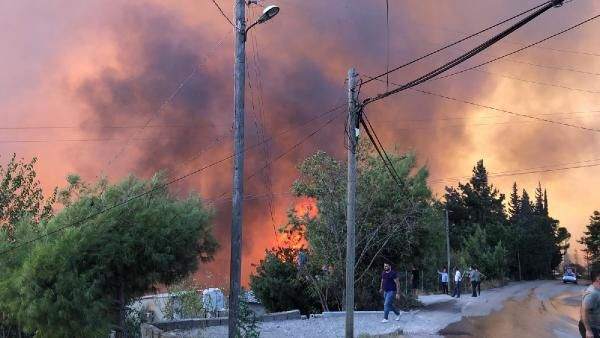 İskenderun'da bir orman yangını daha çıktı! Alevler yerleşim yerlerine yaklaştı - Resim: 3