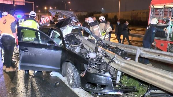 Sarıyer'de bariyerler otomobile ok gibi saplandı: 1 kişi hayatını kaybetti - Resim: 3