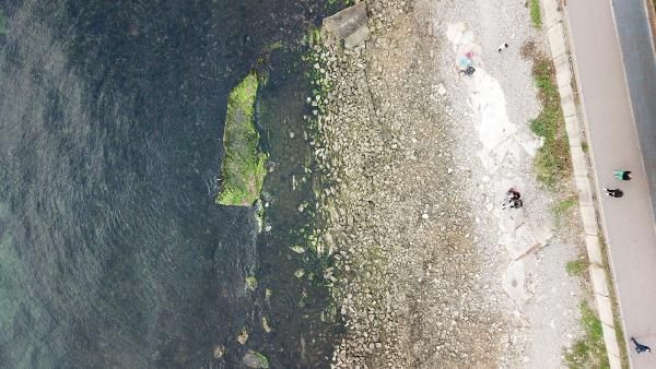 İstanbul'da sahilde deniz çekildi deprem mi olacak? Açıklama geldi - Resim: 3