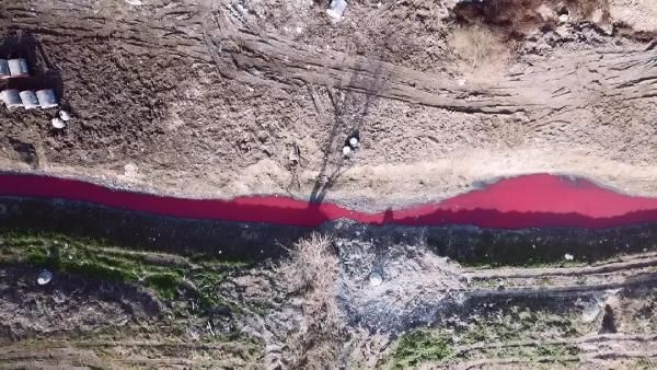 Endişe yarattı! Arnavutköy'de "kırmızı dere" tedirginliği - Resim: 4