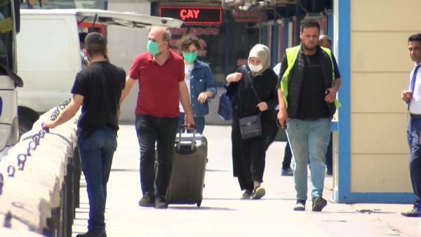 Tam kapanmanın bitmesine saatler kala otogarda yoğunluk başladı! Biletler tükendi - Resim: 2